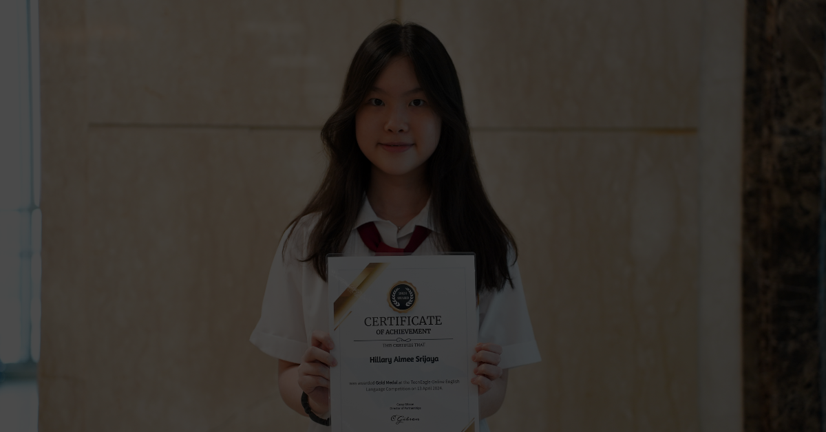 SPH Kemang Village Student Strikes Gold in International English Competition
